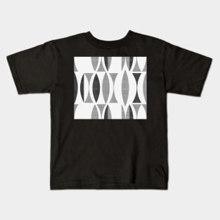 black and white drops Kids T-Shirt